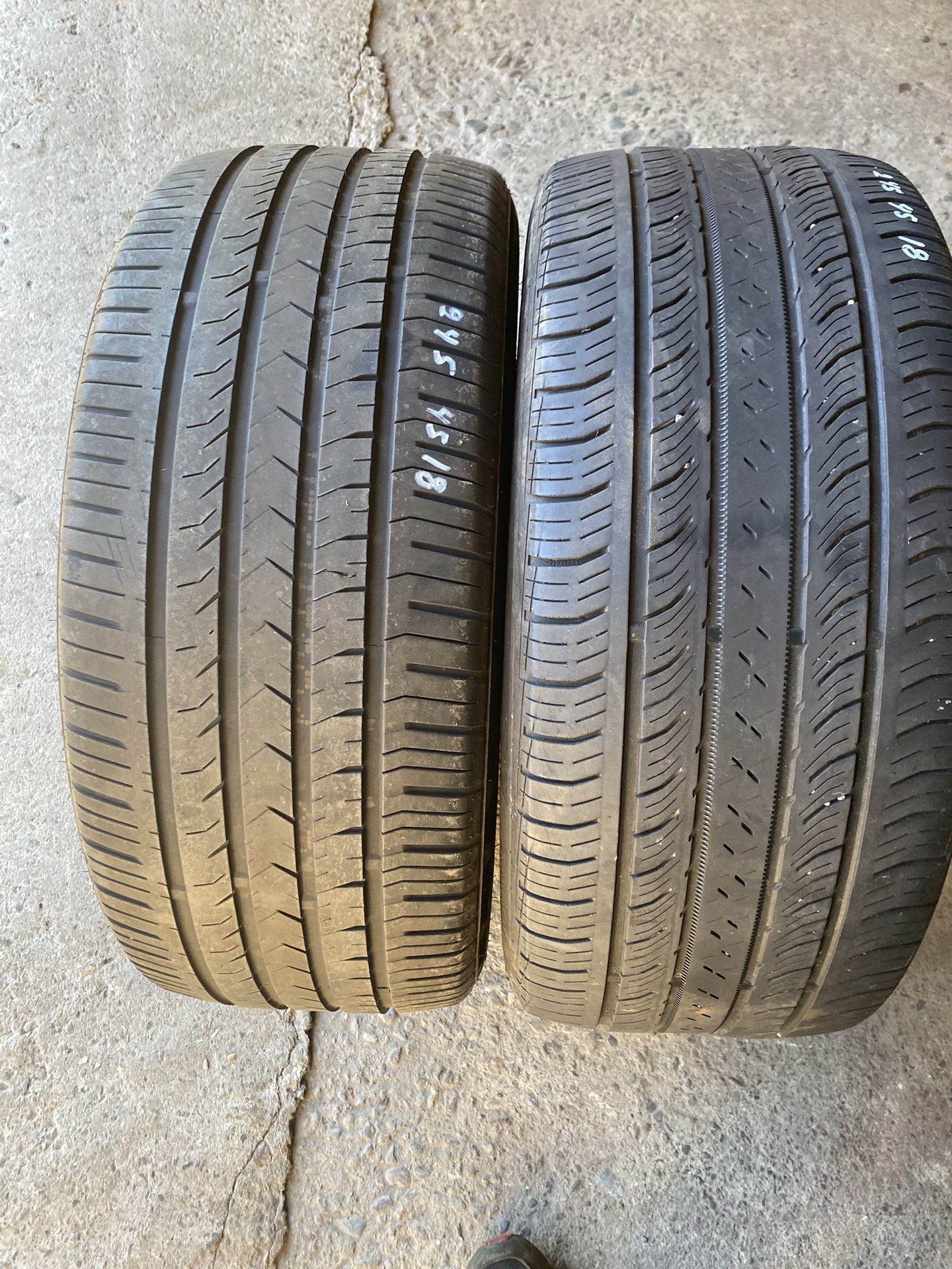 2 Tires 245 45 18