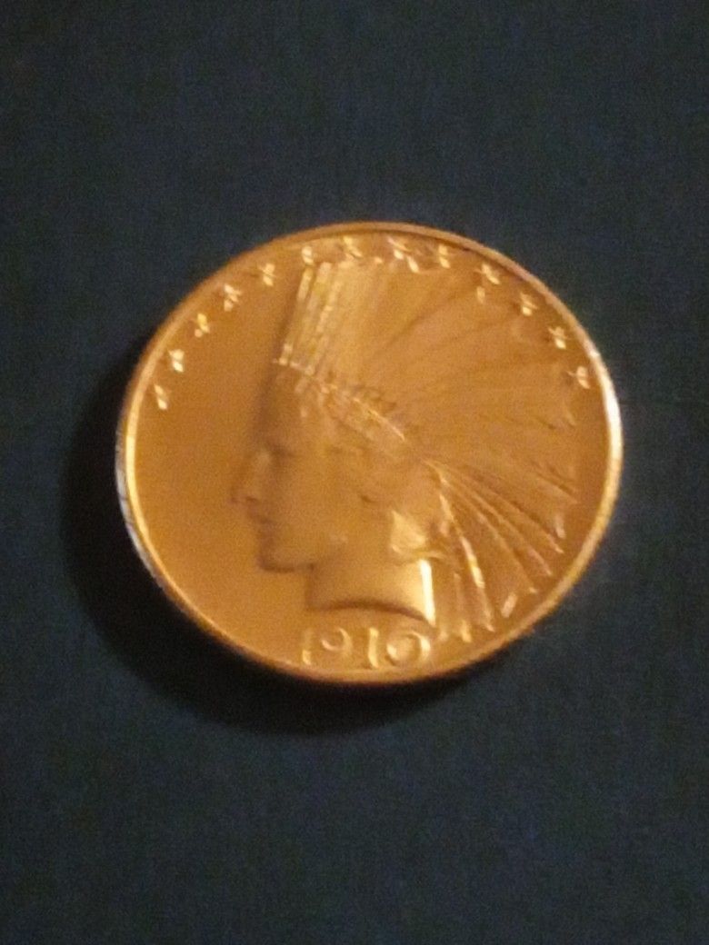 $10 Gold Coin 1910