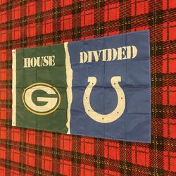 Brand New House Divided Banner Flag 