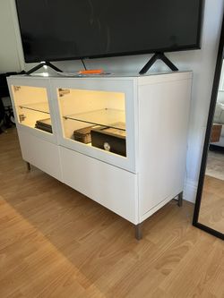 IKEA TV Stand With Lights
