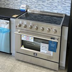New 36” FORNO Electric Range - 2 Year Warranty 