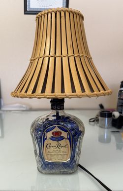 Custom Crown Royal Lamp