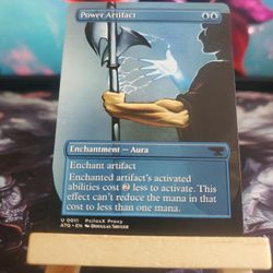 Magic The Gathering Custom Proxy Power Artifact Borderless