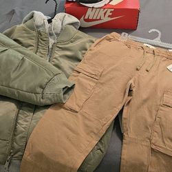BOMBER JACKET HOODIE OUTFIT