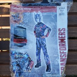 Optimus Prime Transformers Halloween Costume For Boys Size 4 To 6 Small