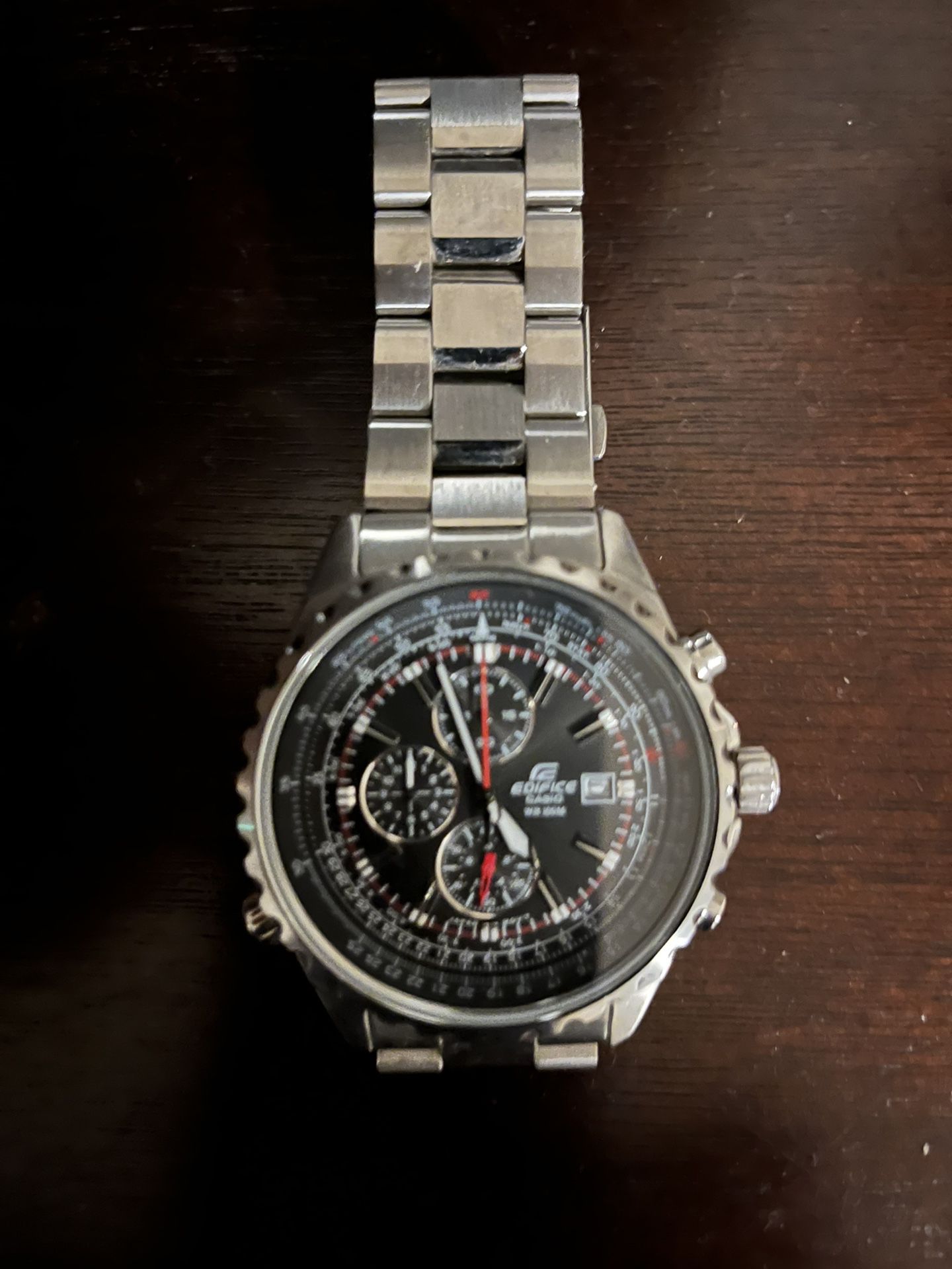 Hovedløse Sind evig A Brand New Casio Edifice Watch Wr 100 M, Quartz , Date, Chronograph ,  Steel. for Sale in Lake Worth, FL - OfferUp