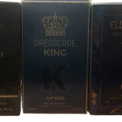 New men's 3 perfume gift set
