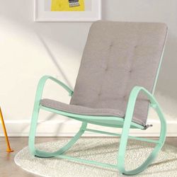 Patio Outdoor Rocking Chairs with Cushion 