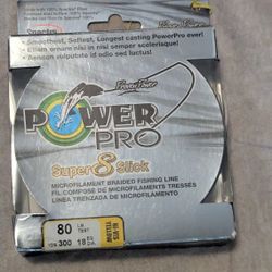 The Power Pro Super 8 Slick Braided Spectra Fishing Line is a high-quality, abrasion-resistant fishing line designed for both freshwater and saltwater