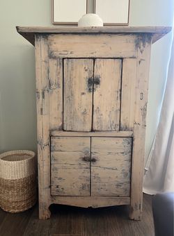 Vintage Asian Antique Hutch