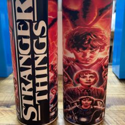 Stranger Things, Glow In The Dark Tumbler 