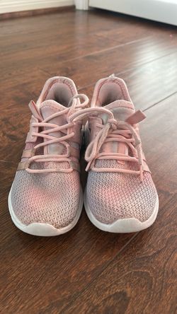 Pink Mesh Lace-Up Sneakers