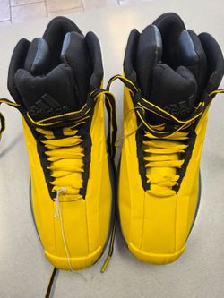 Addidas Crazy 1 Kobe like new black and yellow size 11.5 11-1/2