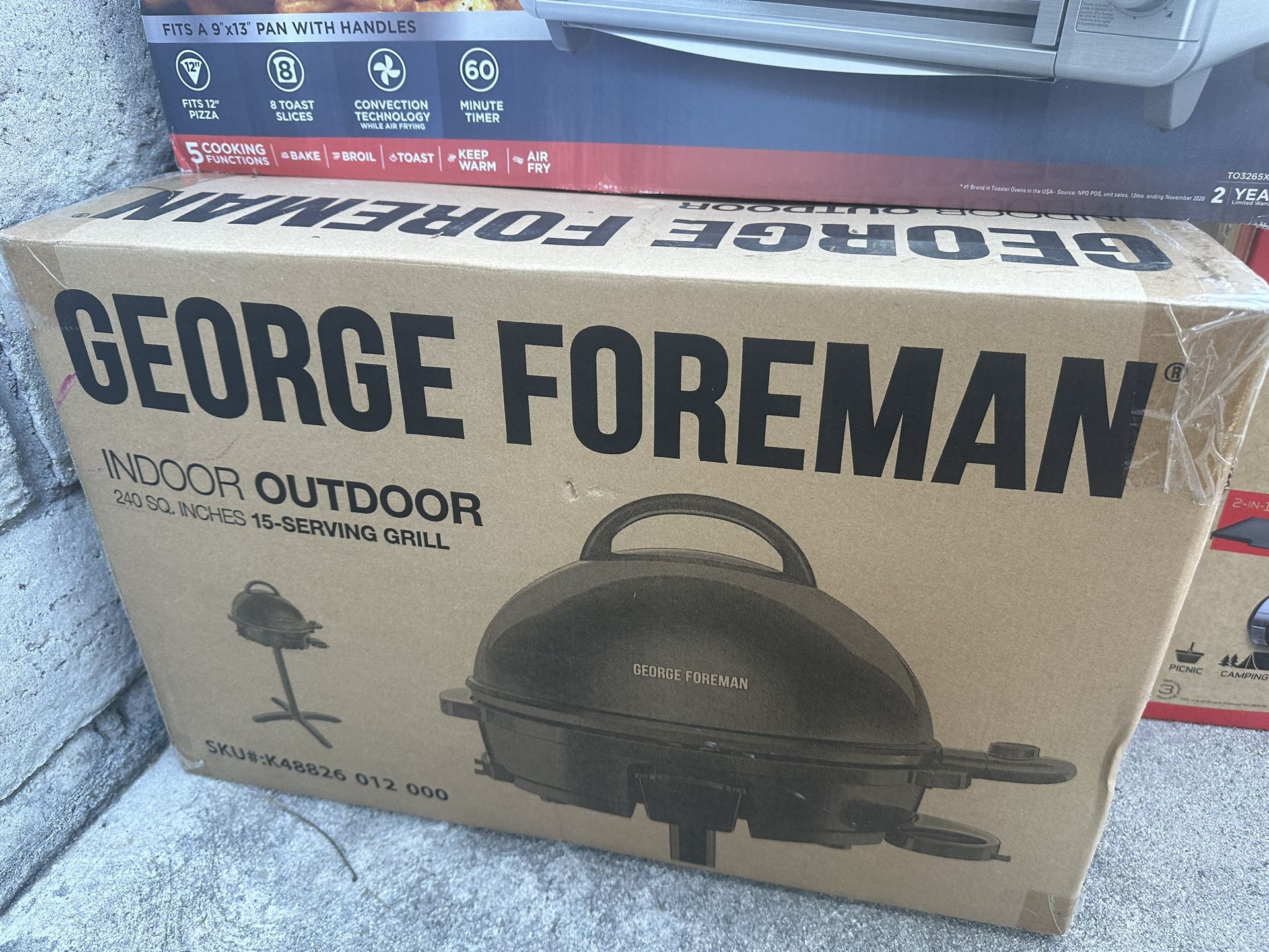 George Foreman Outdoor And Indoor Grill