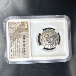 Roman Empire Silver Coin NGC VF