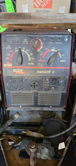 Lincoln Ranger 9 welder and Tig setup