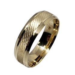 Wedding Band Ring in 10k Yellow Gold WGB-006