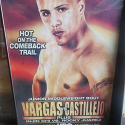 Framed Boxing Posters Of Arturo Gatti & Fernando Vargas