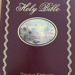 Thomas Kinkade Painter of Light Illustrated Holy Bible