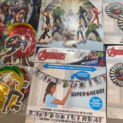  Party Supplies (Packets Avengers)