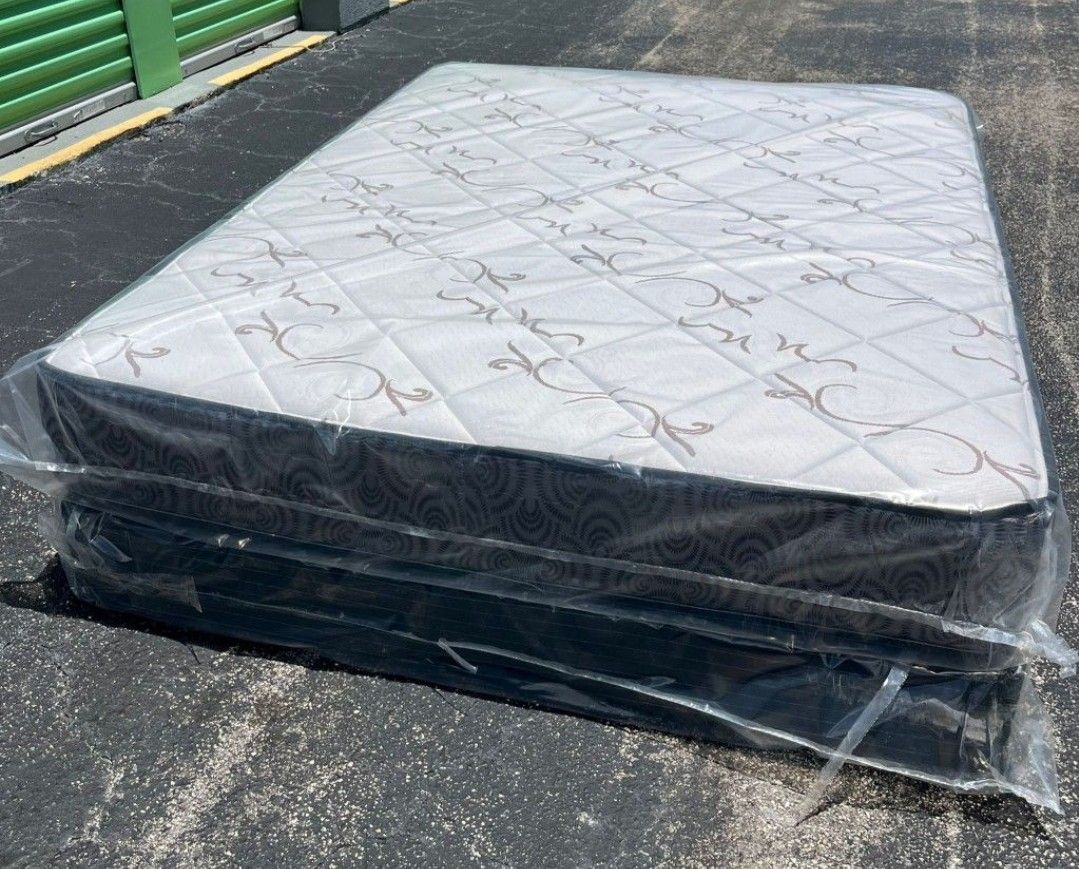 QUEEN Size Mattress With Box Spring set Colchones Nuevos Queen