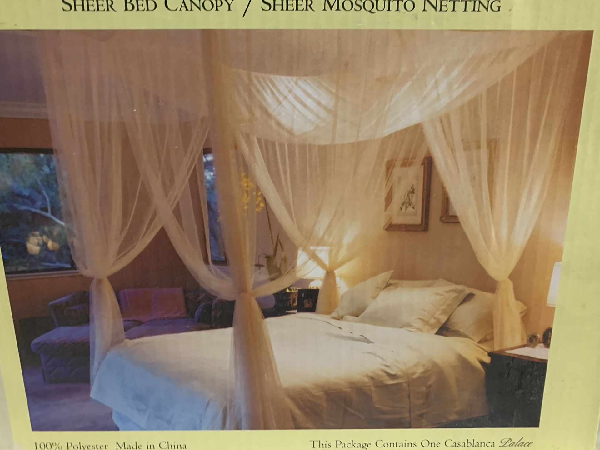 Sheer Bed Canopy