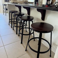 Adjustable Counter Stools