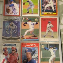 Texas Ranges Baseball Card Binder