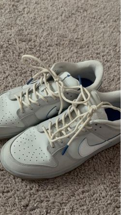 Nike Dunk Low White Blue Sneakers