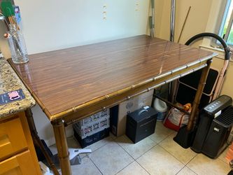 Bamboo Table