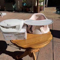 Baby Floor/booster Seat & Wipe Warmer