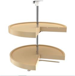 Rev-A-Shelf 2 Tier Pie-Cut Lazy Susan Turntable