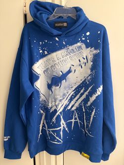 That’s a awful lotta cough syrup X ASAALI blue pullover