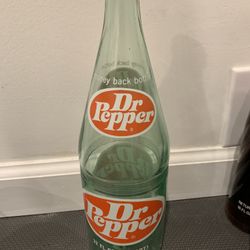 Large Dr. Pepper Collectible Bottle