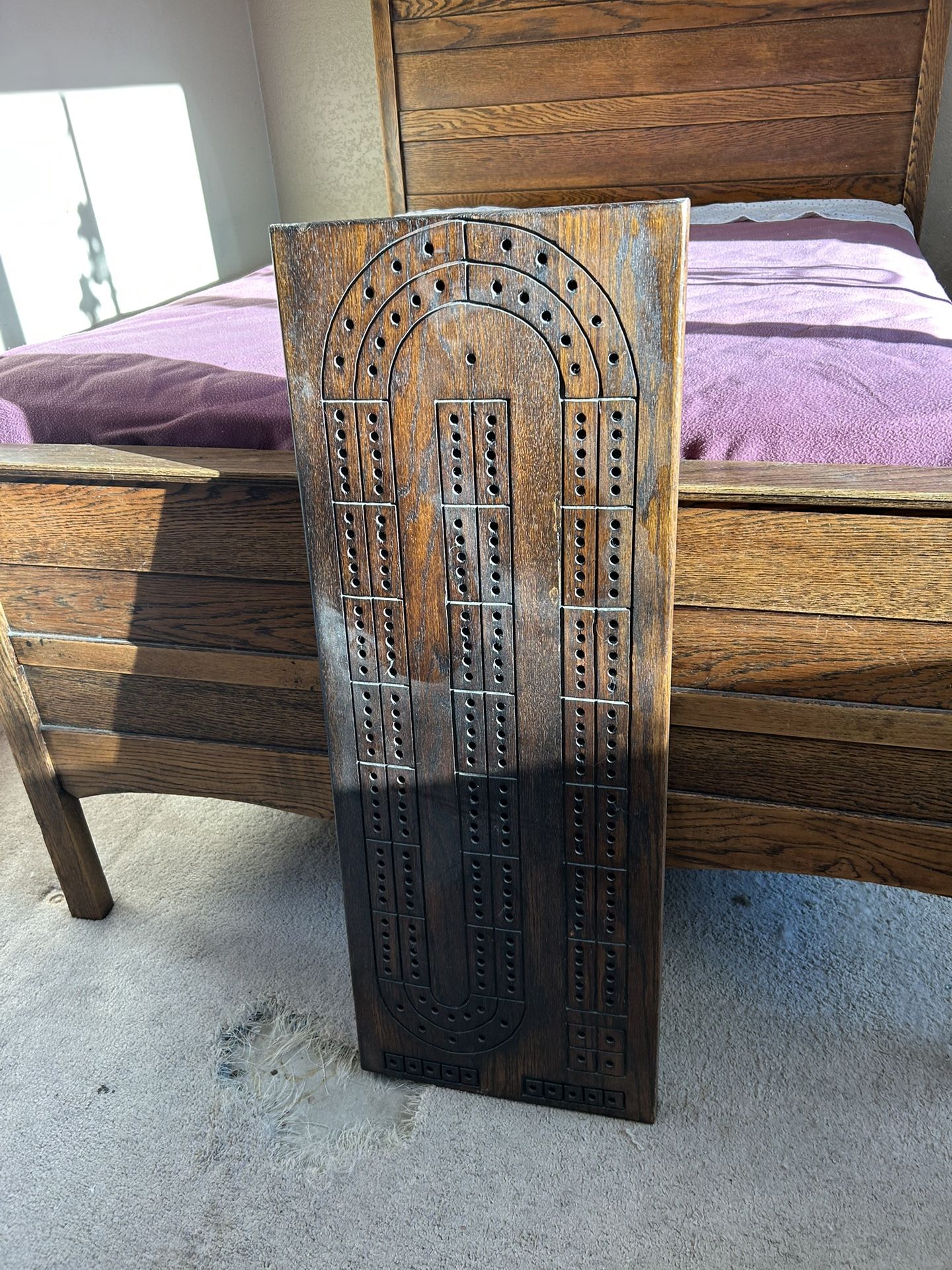 3ft Cribbage Board With Jumbo Cards And Pegs