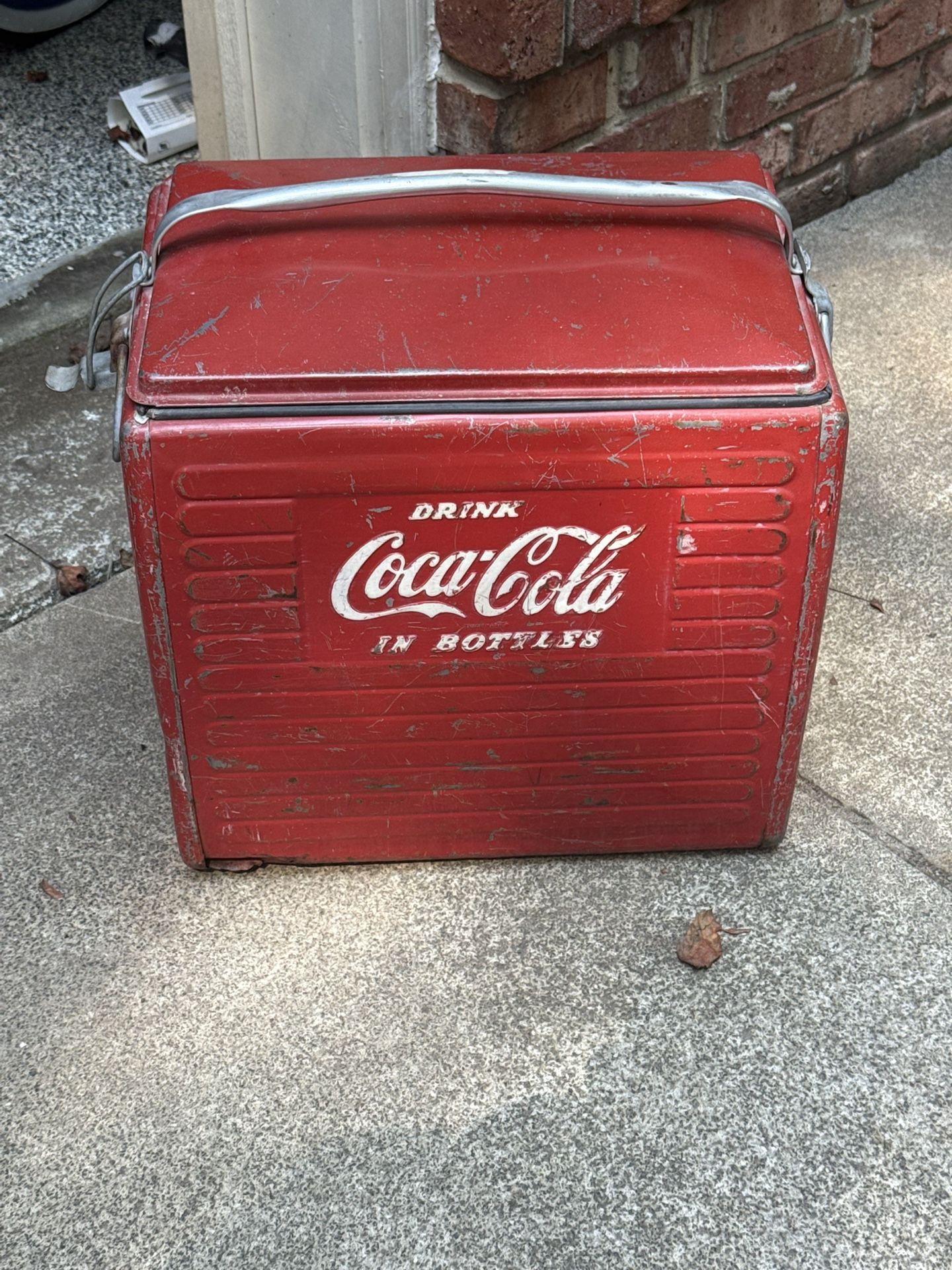 Vintage Coca Cola cooler