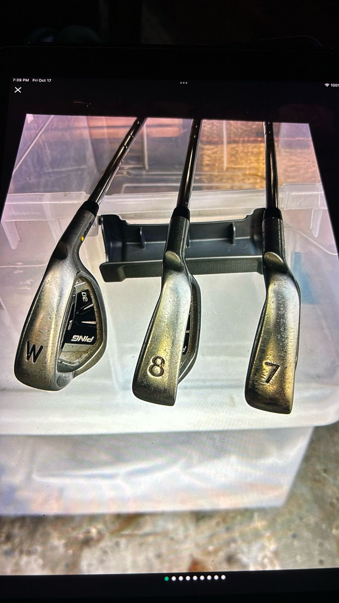 3 Ping i20 Golf Clubs