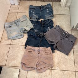 SO brand Midi Jean Shorts