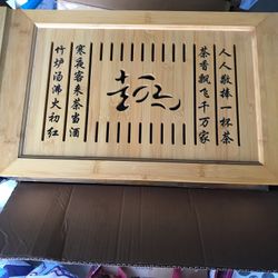 Bamboo Ceremony Tea Tray