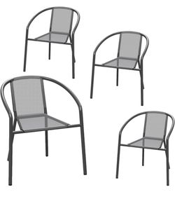 Outdoor Breathable Stackable Chairs