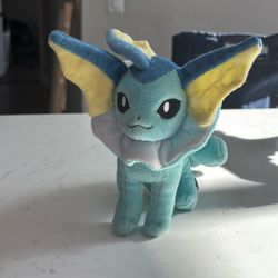 Vaporeon 2012 Pokemon Center Plush Stuffed Toy Doll Japan Authentic