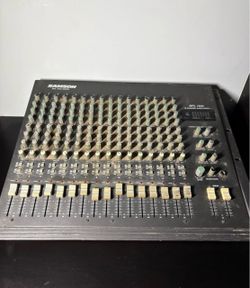 SAMSON MPL 1640 16 Channel PRO Audio Mixer Untested