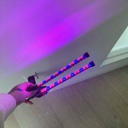 clip on plant light, led plant light, flexible, timer and dimmer $20