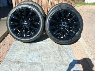 2026 NEW OEM ORIGINAL TAKEOFFS CADILLAC ESCALADE V-SERIES 24 INCH HAVE TPMS SENSORS TIRES BRIDGESTONE ALENZA NEW 100 % $ 3650 