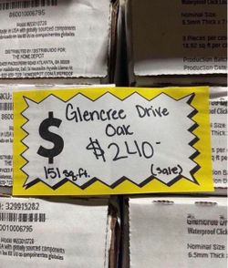 Lifeproof - Glencree Drive Oak 30 MIL x 7.09 in. W x 48.03 L Waterproof Click Lock Vinyl Plank Flooring (18.92 sq. ft./case)