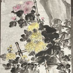Asian Art - Floral  Composition