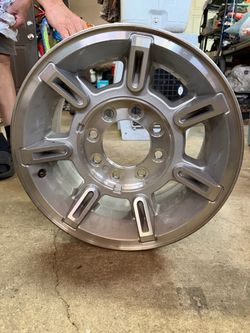 2003-2007 Hummer H2 Rims (set of 4) 17x8.5 Aluminum Wheel W/Center Cap