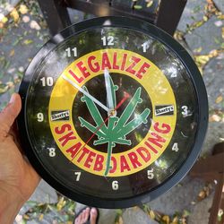 Shorty’s skateboarding clock