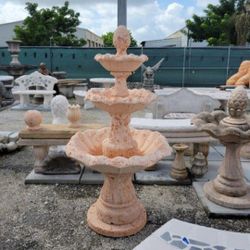 Concrete Water Fountain / Cement Backyard Garden Outdoor Fountains