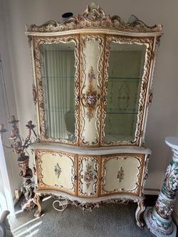 Italian vintage estate sale furniture